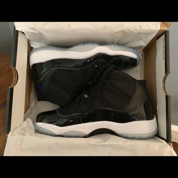 Air Jordan 11 Retro Black/Concord “Space Jam” - Picture 2 of 5